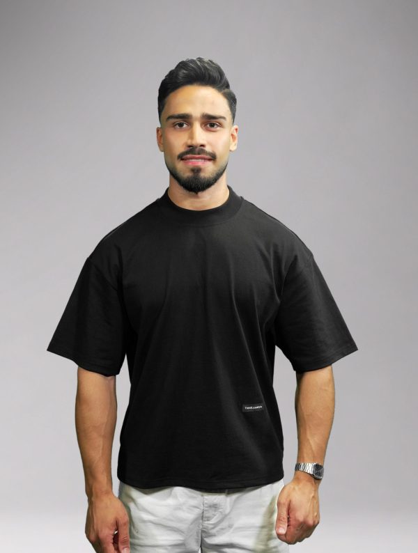Lifestyle Oversize T-Shirt – Black