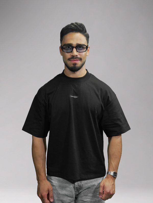 Urban Lifestyle Oversize T-Shirt – Black