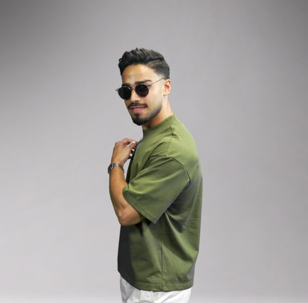 Urban Lifestyle Oversize T-Shirt – Olive Green
