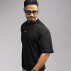 Urban Lifestyle Oversize T-Shirt – Black