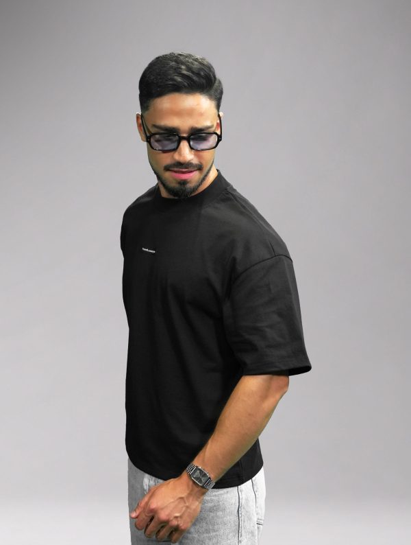 Urban Lifestyle Oversize T-Shirt – Black