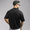 Urban Lifestyle Oversize T-Shirt – Black