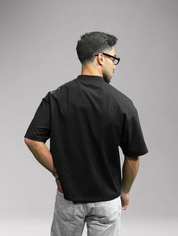 Urban Lifestyle Oversize T-Shirt – Black