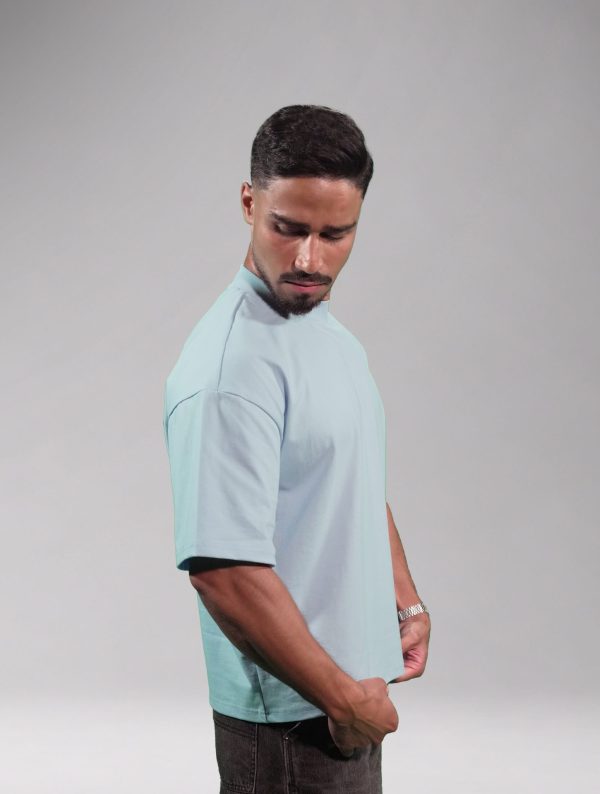 Signature Lifestyle Oversize T-Shirt – Baby Blue