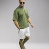 Urban Lifestyle Oversize T-Shirt – Olive Green