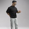 Urban Lifestyle Oversize T-Shirt – Black